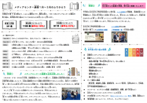 R5メディアセンター通信1月～3月